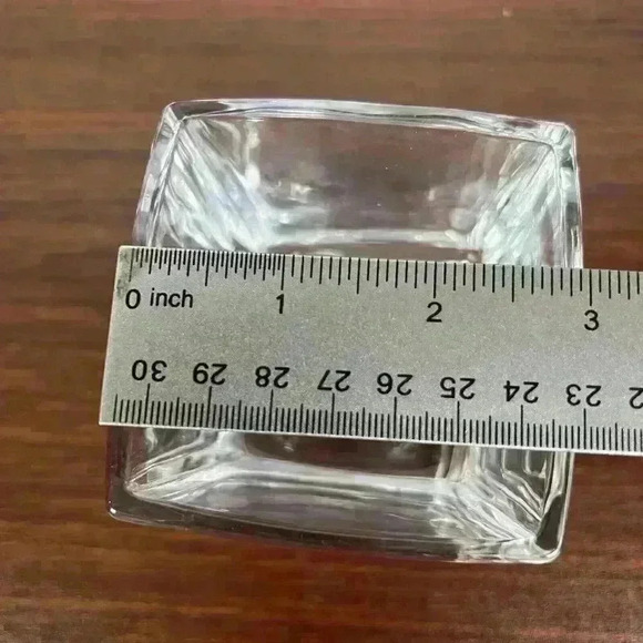 Set of 2 JoyJolt Carre Whiskey Old Fashioned Glasses Double Square Model JG10226 - Picture 10 of 15